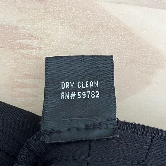 Adrianna Papell Shutter Pleat Stretch Jersey Sheath Cocktail Dress Black, Size 4 - Picture 10 of 10